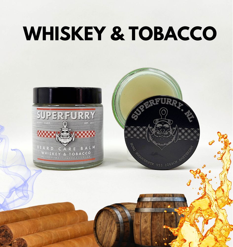 Whiskey & Tobacco Baard Balsem voor de Heer met Stijl